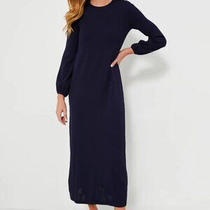 NWT Pomander Place Tuckernuck Navy Double Knit Lennox Dress